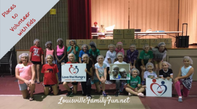 Where to Volunteer with Kids in Louisville