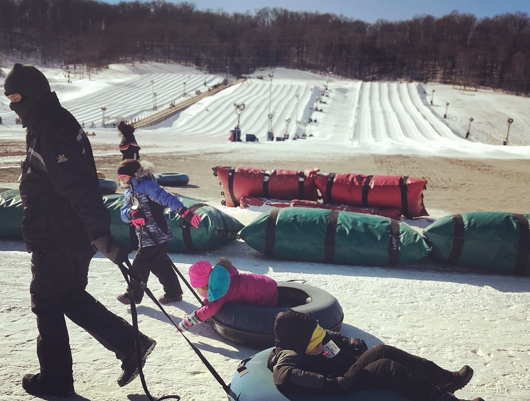 Tubing and Skiing Near Lousiville Louisville Family Fun