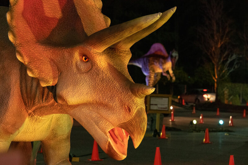 Dinosaur event at Louisville Mega Cavern