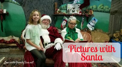 Pictures with Santa in Louisville